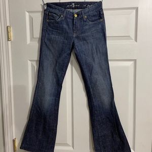 7 for All Mankind Women's blue Jeans
